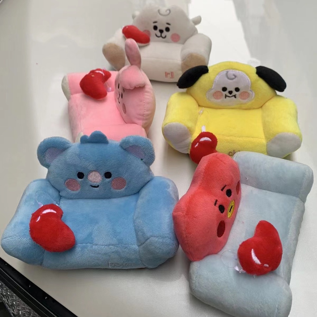 Thú Nhồi Bông Hình bt21 Hoạt Hình Dễ Thương