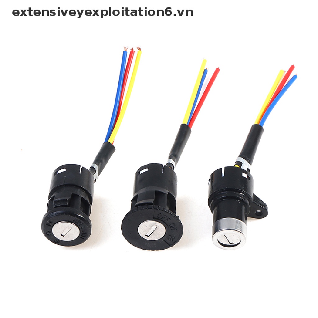 Ổ Khóa Đánh Lửa E6VN / Phổ Biến Cho Xe Điện
