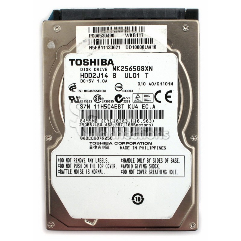 Ổ Cứng Laptop 250GB / SATA / 2.5 inch - Bảo hành 12 tháng 1 ĐỔI 1 | BigBuy360 - bigbuy360.vn