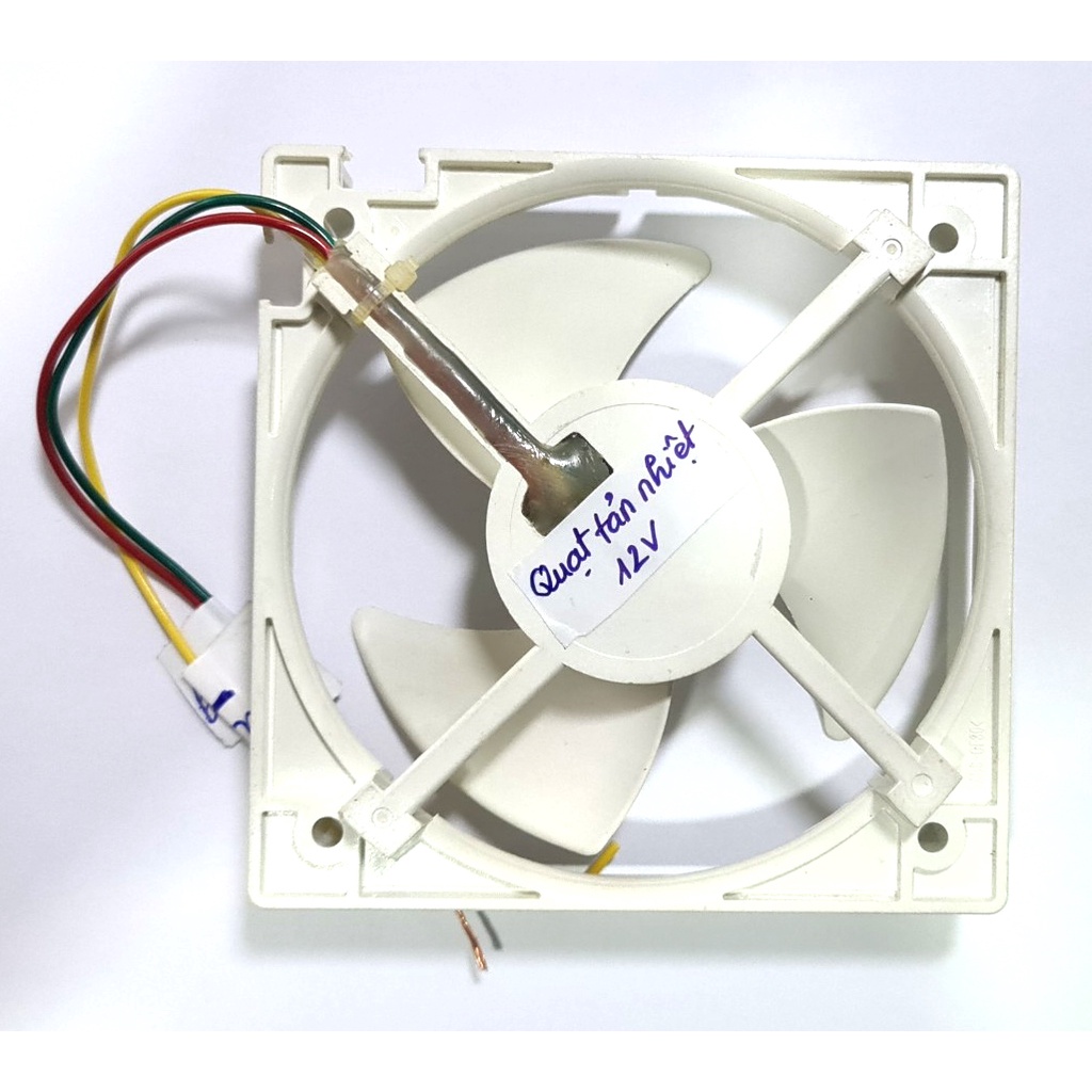 Quạt Chống Ẩm 12V Nidec Ra 2 Dây Điện Sẳn  | Quạt Chống Ẩm 12V | Quạt Hơi Nước 12V | Quạt Phun Sương 12V | Quạt