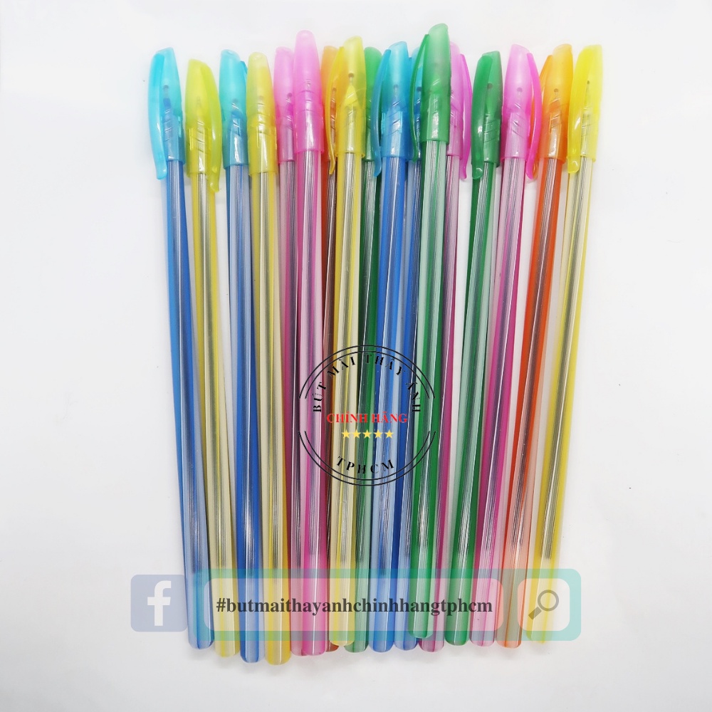 Bút bi nến viết êm, đều mực