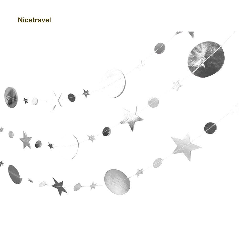 Dây Treo Trang Trí Hình Ngôi Sao Năm Cánh Dài 4m