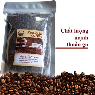 Cà phê rang xay Robusta nguyên chất cà phê sạch
