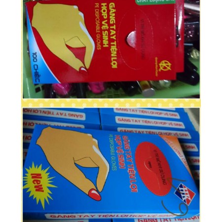 Găng tay nilon tiện lợi (Hộp 100 cái)