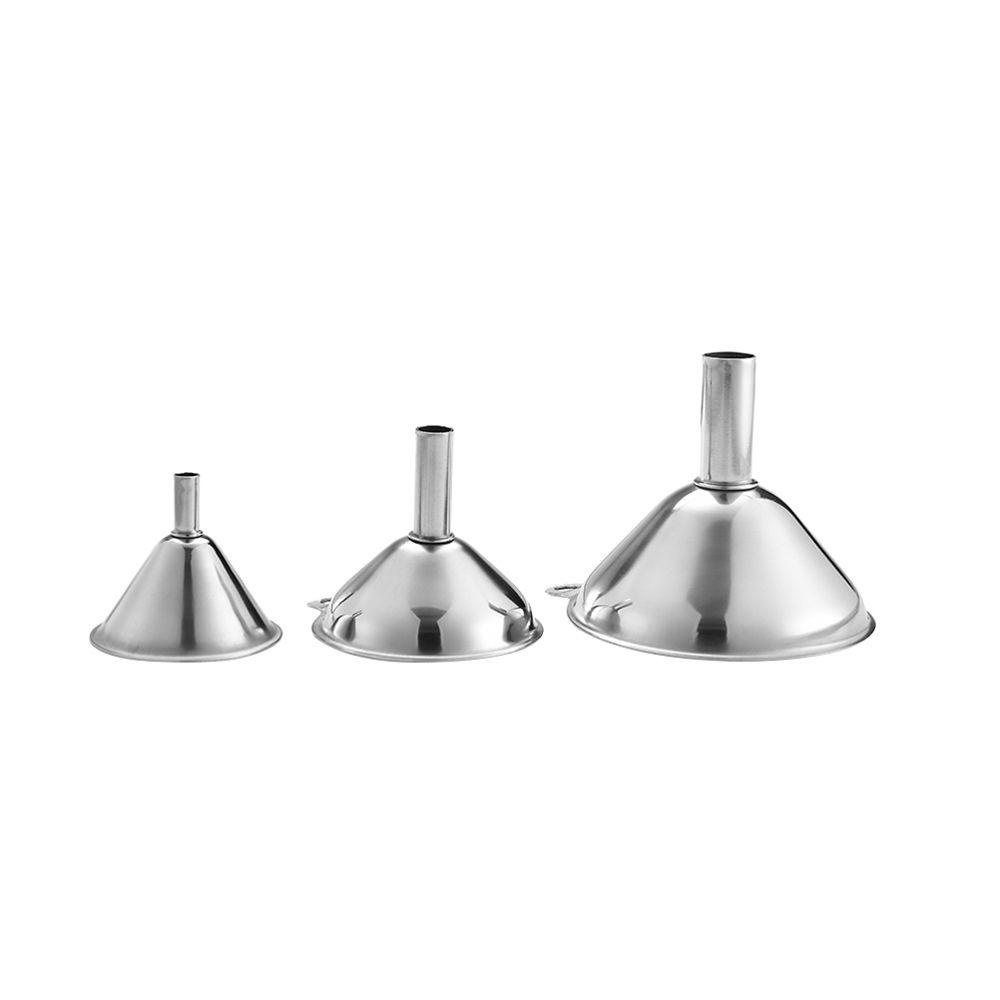 Set 3 Phễu Bằng Thép Không Gỉ Đa Năng Tiện Dụng