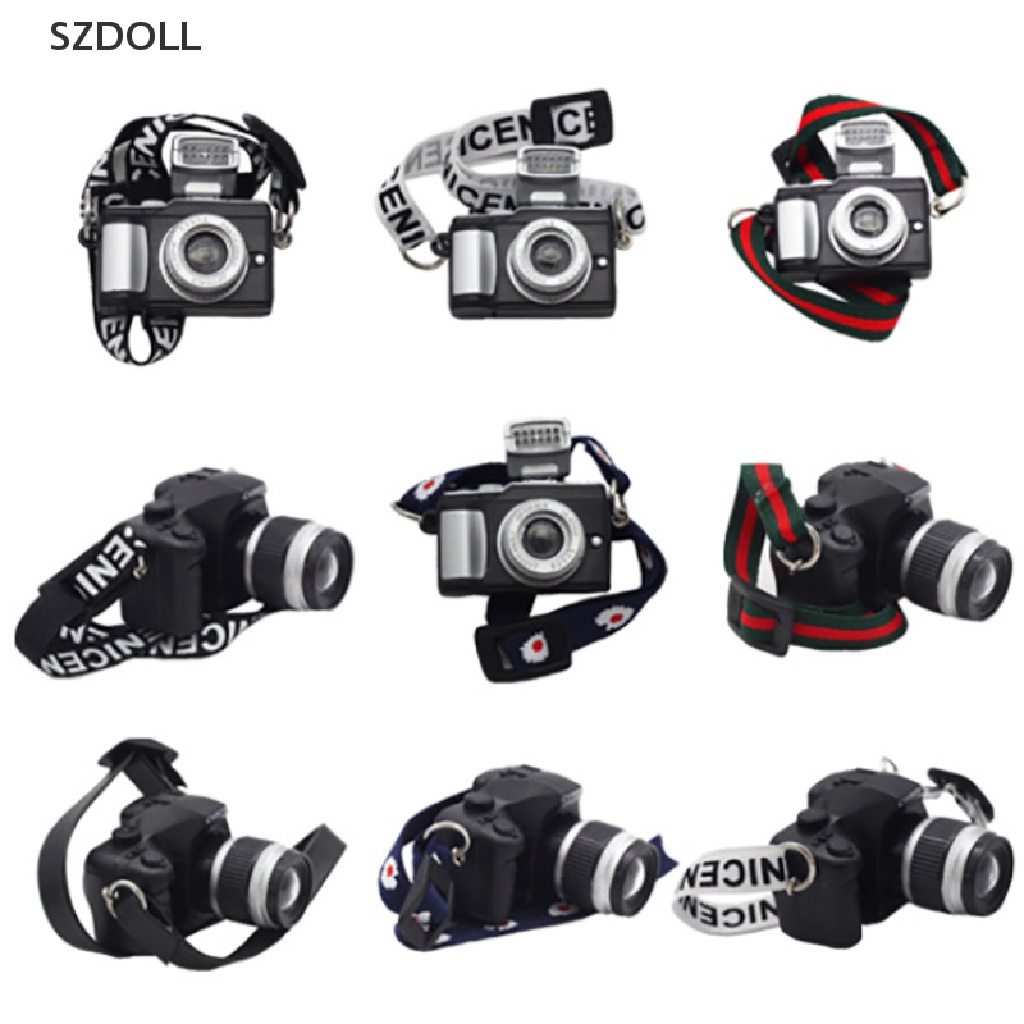 Máy Ảnh Đồ Chơi Mini Trang Trí Nhà Búp Bê