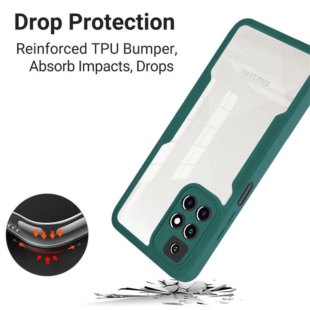 Ốp điện thoại mềm trong suốt bảo vệ toàn diện 360 độ chống va đập dành cho Xiaomi Redmi 10 10C 10A 9C 9T 9A 9