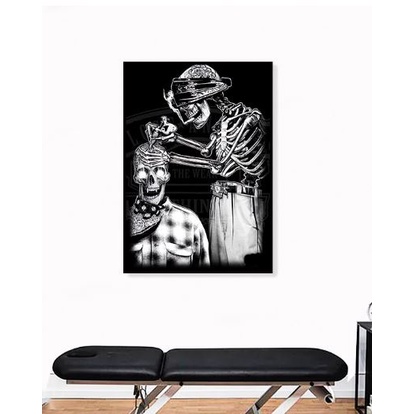 HOT 20 Tranh Mẫu Xăm - Tranh Tattoo Trang Trí Tiệm Xăm Tattoo Phong Cách Vintage Nhật Bản