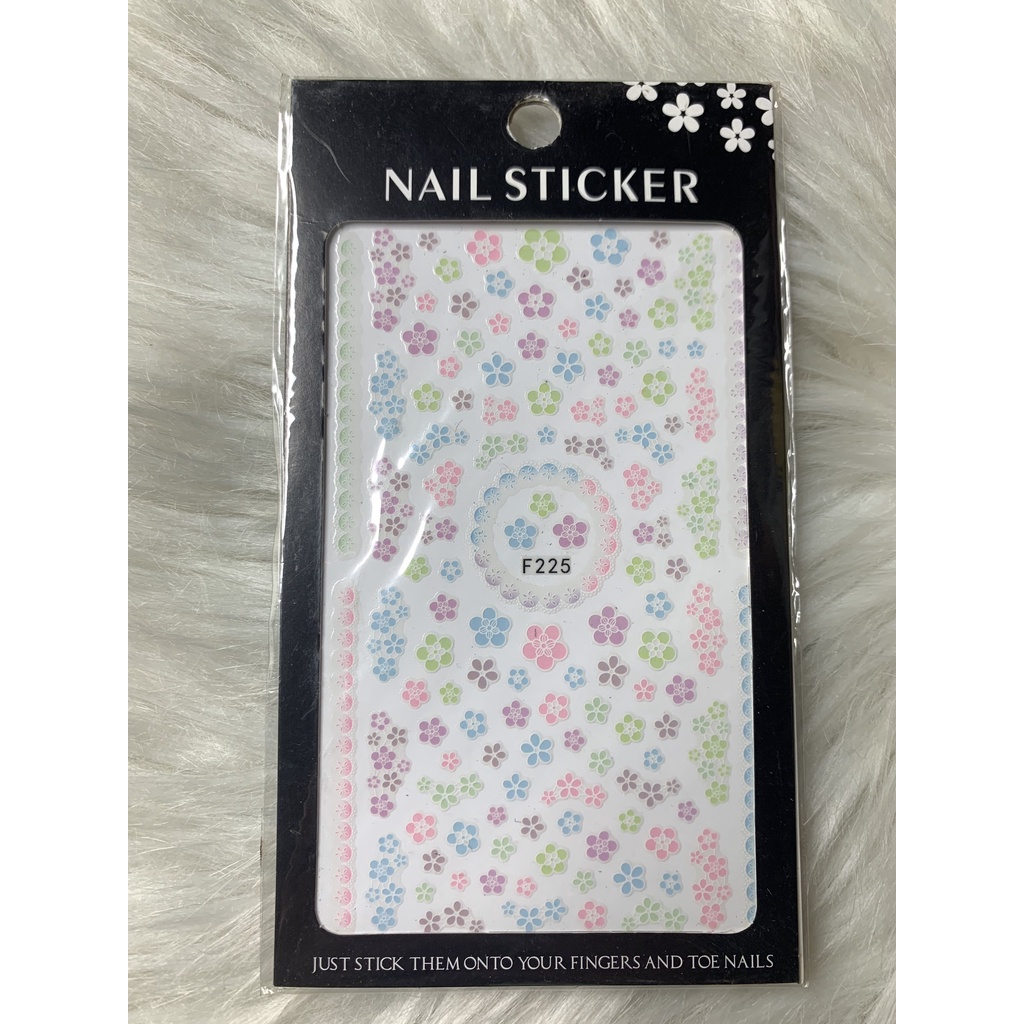 Sticker Trang Trí Móng Noel Siêu Đẹp 2