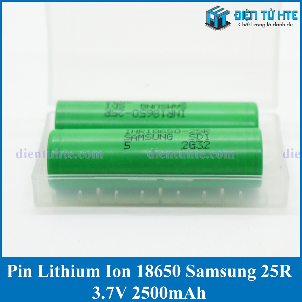 Pin Li-Ion 18650 SAMSUNG INR18650 25R 2500mAh