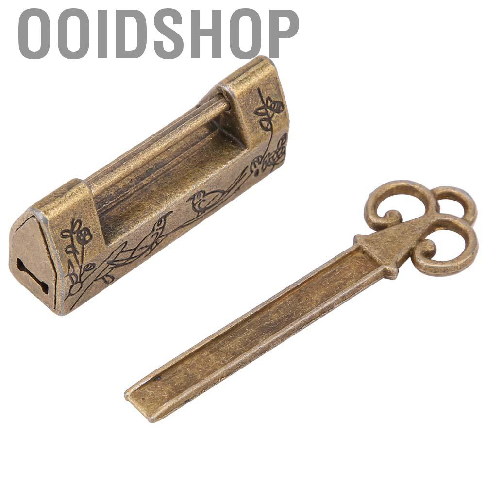 Bộ Ổ Khóa Và Chìa Phong Cách Trung Hoa Cổ Điển