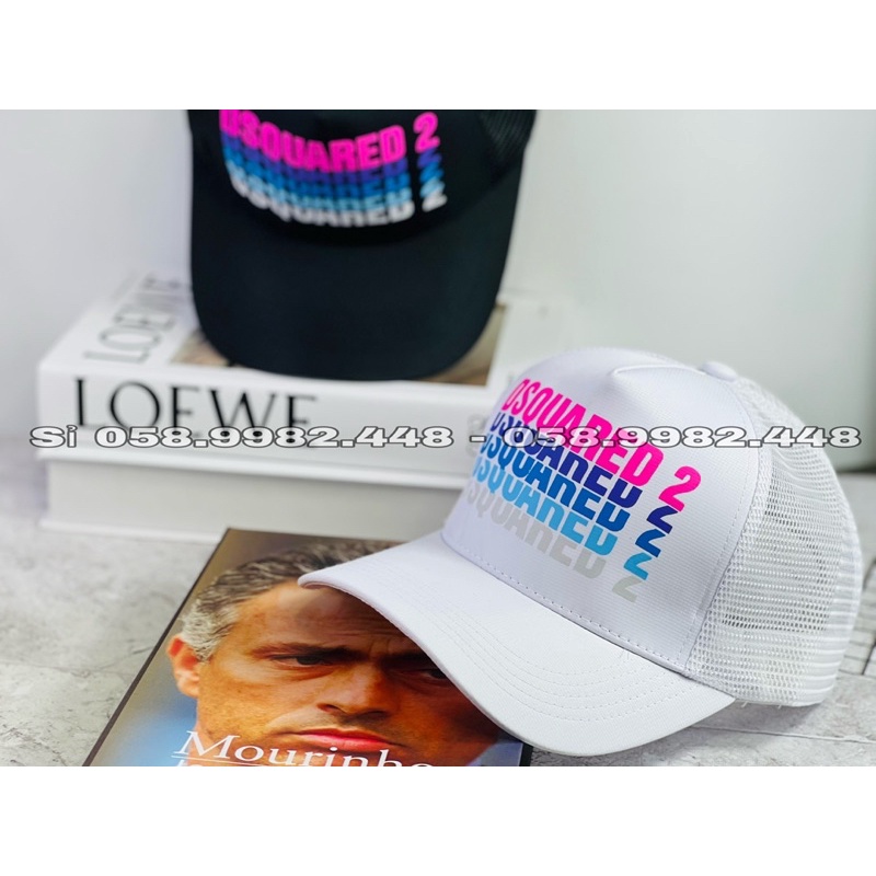 Nón Kết  Phối Lưới DSQUARED2 Thời Trang Xịn Nam Nữ - Mũ Lưới Bóng Chày Thoáng Mát