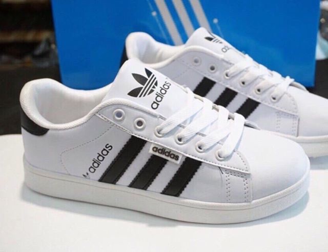 [TẶNG FULLBOX + TẶNG LỌ VỆ SINH GIÀY] Giày Adidas SuperStar Mũi Trơn