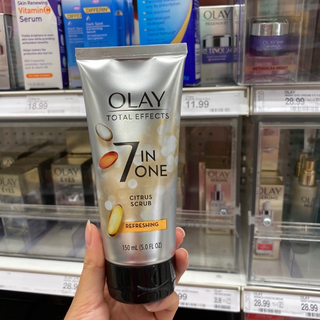 Sữa Rửa Mặt OLAY TOTAL EFFECTS 7 IN ONE CREAM CLEANSER của Mỹ