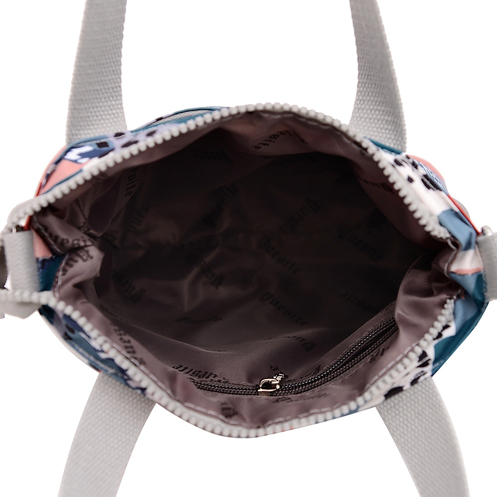 Túi Đeo Vai Bằng Vải Nylon Canvas Sức Chứa Lớn In Họa Tiết Phong Cách Mới Dễ Phối Đồ Cho Nữ