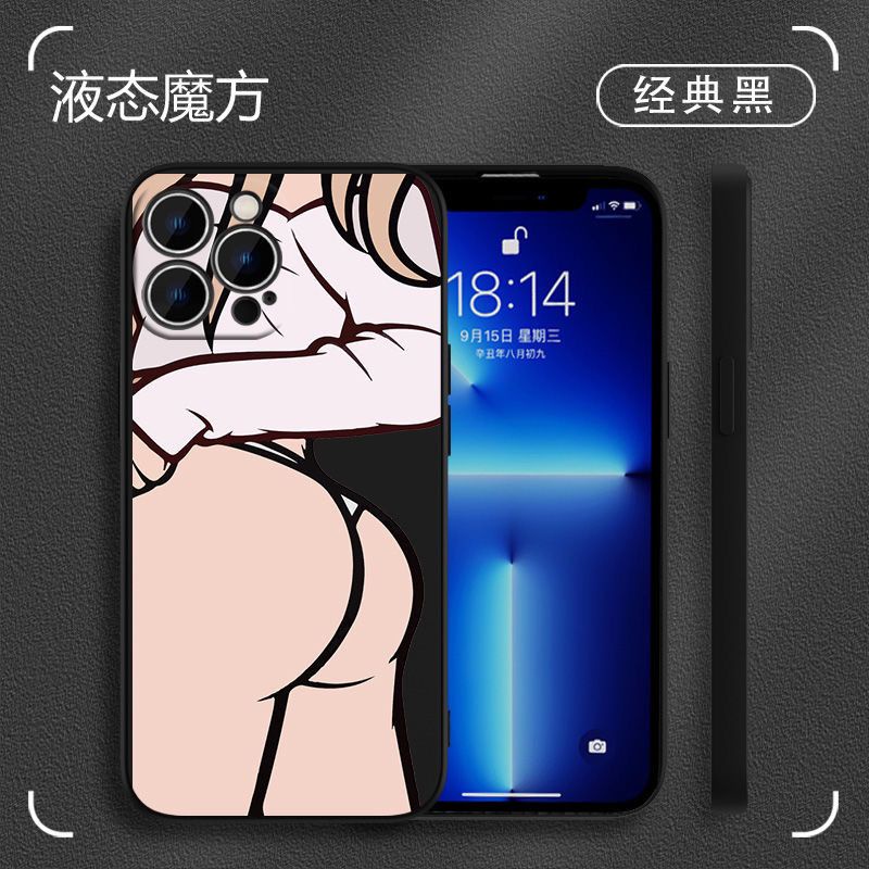 Ốp Điện Thoại Mềm Họa Tiết Hoạt Hình Cho Iphone 13 12promax 11 Comics xs 12Pro XR