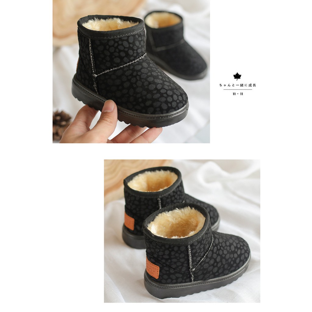 [3-12 tuổi] Bốt lông báo siêu nhẹ cho bé mã 915