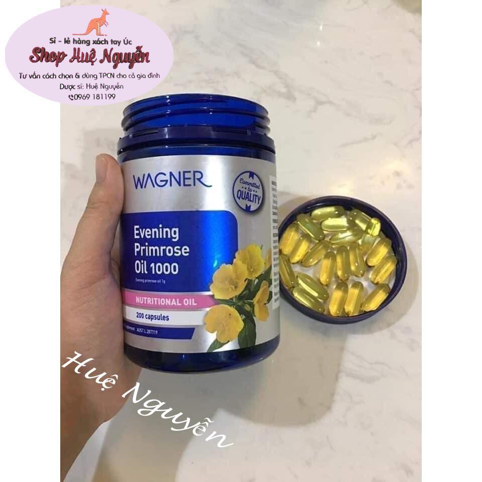 TINH DẦU HOA ANH THẢO WANGER – EVENING PRIMROSE OIL 1000MG, hộp 200 viên CHUẨN ÚC | BigBuy360 - bigbuy360.vn