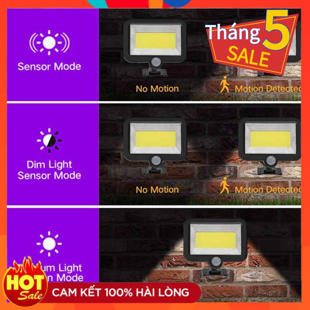 Siêu Hot Đèn năng lượng mặt trời 100 Đèn LED Năng Lượng Mặt Trời Đèn Tường Chống Nước Đèn Sân Vườn