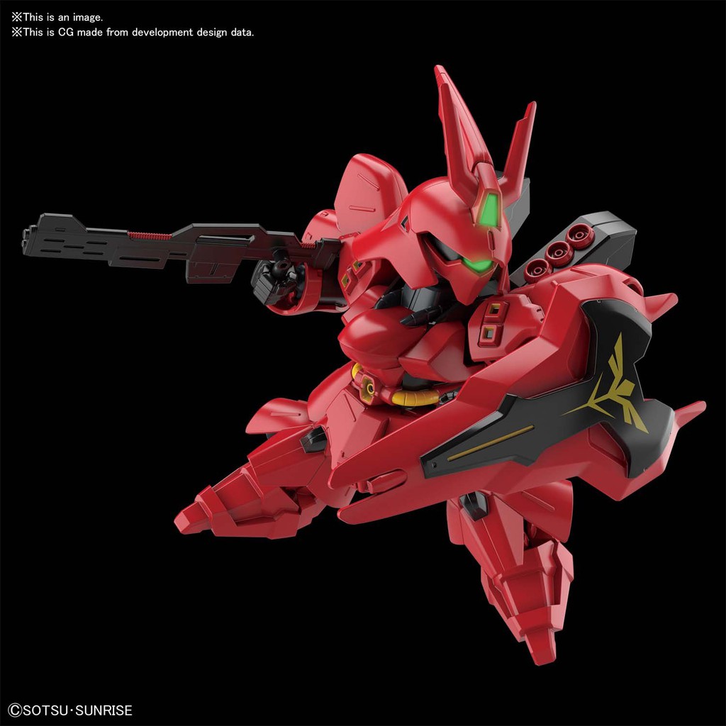 Mô Hình Gundam Bandai SD EX-Standard Sazabi [GDB] [BSD]
