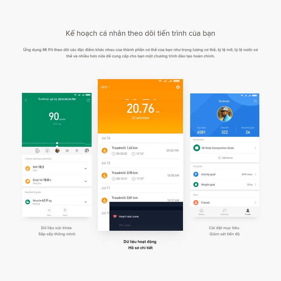 HOẢ TỐC | Cân sức khỏe Xiaomi Body Fat Gen 2 - Mi Fit App Tiếng Việt 13 chỉ cơ thể - Xiaomi 2 Fat Body Gen - MiHouse