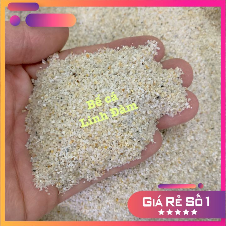 500gr Cát nền thủy sinh trang trí bể cá , chậu cây