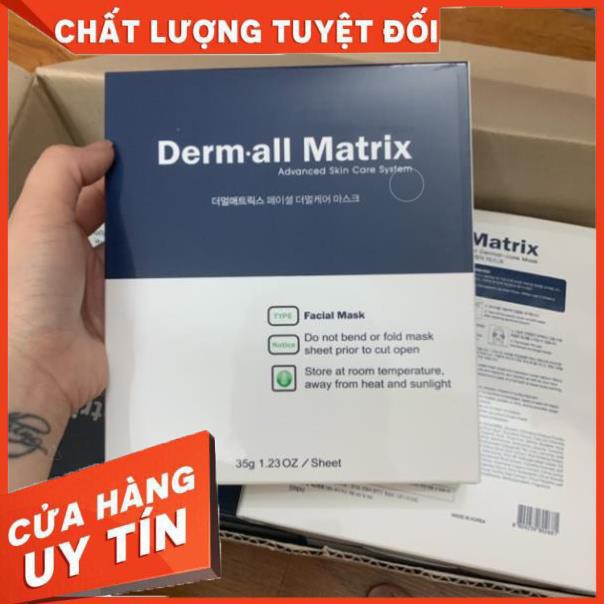 Mặt nạ 𝐌𝐚𝐬𝐤 𝐃𝐞𝐫𝐦 𝐚𝐥𝐥- 𝐌𝐚𝐭𝐫𝐢𝐱 hàn quốc (1 hộp 4 miếng )