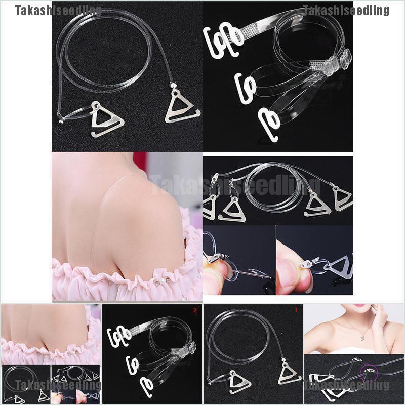 1 Cặp Áo Ngực Trong Suốt Siêu Bền