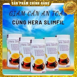 [MÃ SUAN50D giảm 50k]5 Hộp Sữa Giảm Cân Hera Slimfit 500g♥️Giảm Cân An Toàn