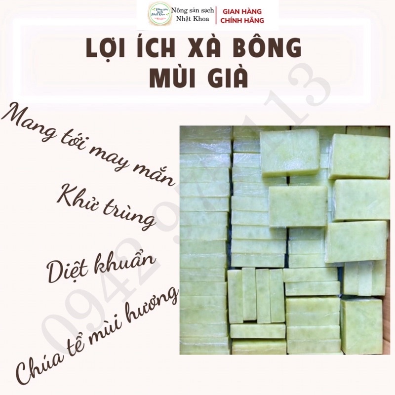 soap_xà bông mùi già( mùi tết)sinh dược , xà bông , xà phòng may mắn ,an lành.