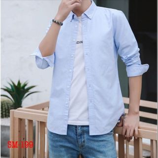 Áo sơ mi nam trơn nhiều màu