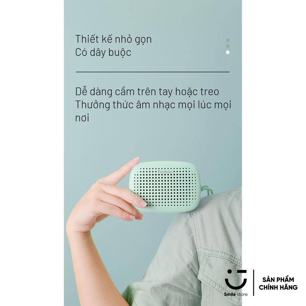 Loa Bluetooth 5.0 YOOBAO M2 Công Suất 3W Hỗ Trợ Thép Đôi TWS, Phát Nhạc Qua USB, Thẻ Nhớ - Hàng chính hãng