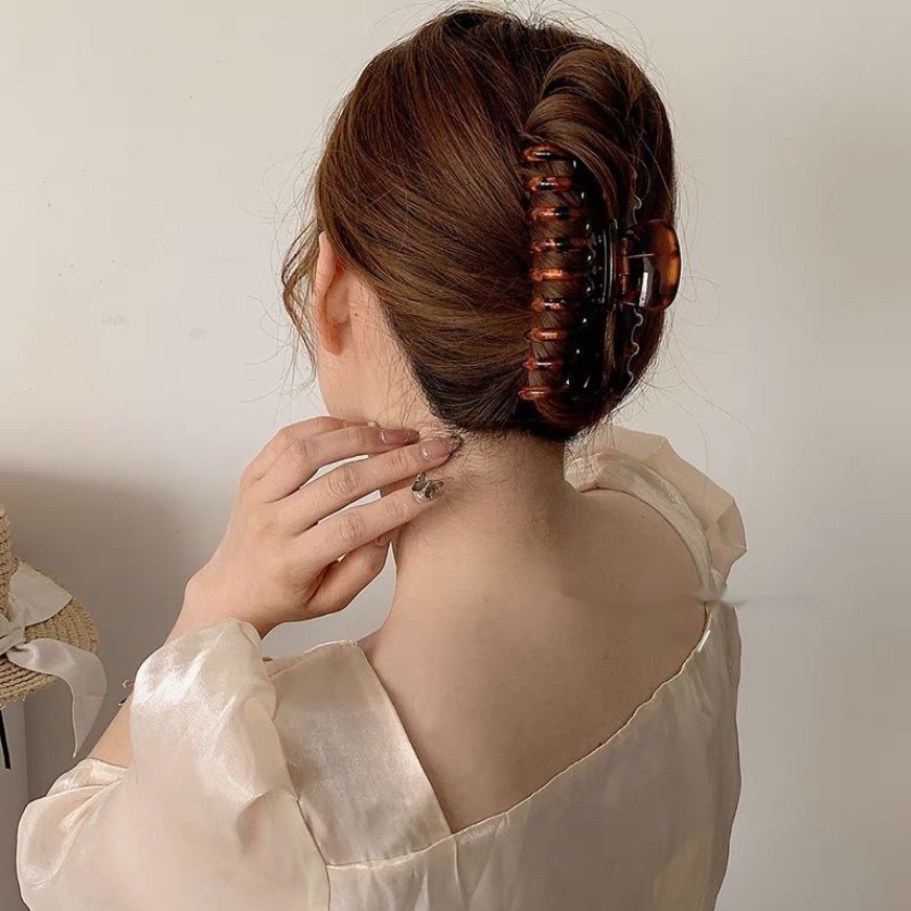 mochashu Kẹp Tóc Càng Cua Đơn Giản Phong Cách Hàn Quốc