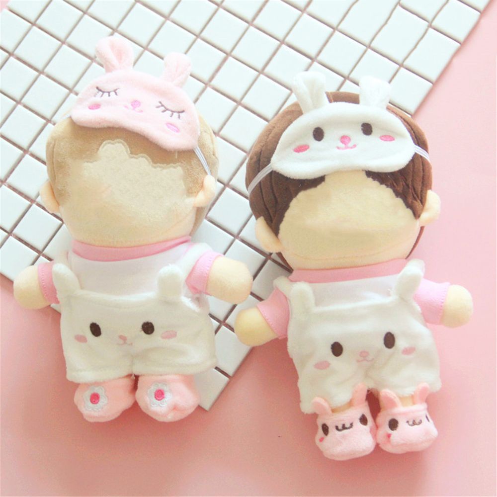Đồ chơi búp bê nhồi bông hình thỏ đáng yêu 20cm