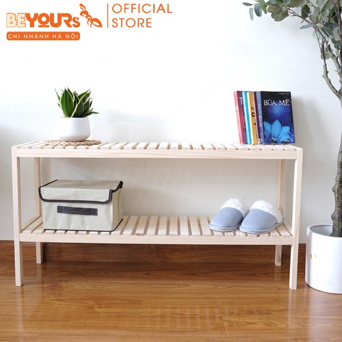 Kệ Đa Năng BEYOURs Bench 2FL Bằng Gỗ Nội Thất Kiểu Hàn Lắp Ráp