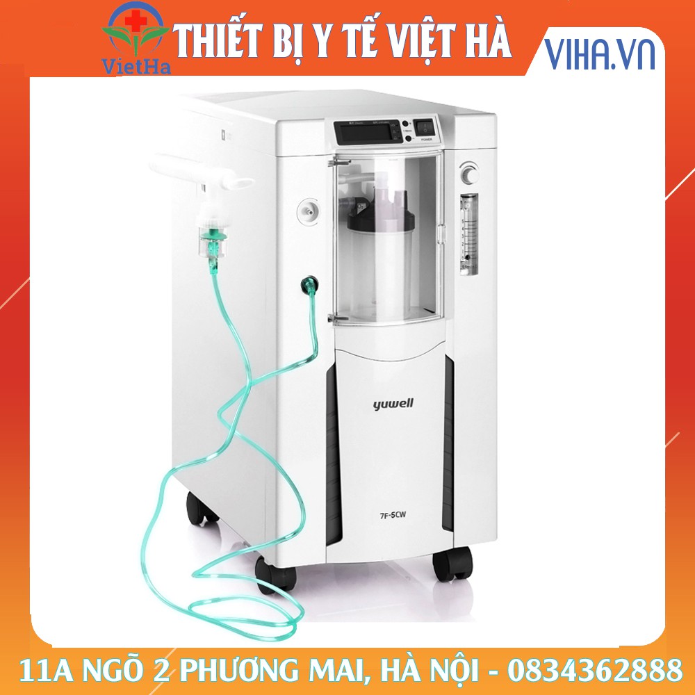 Máy Tạo Oxy Yuwell 7f-5DW Có khí dung