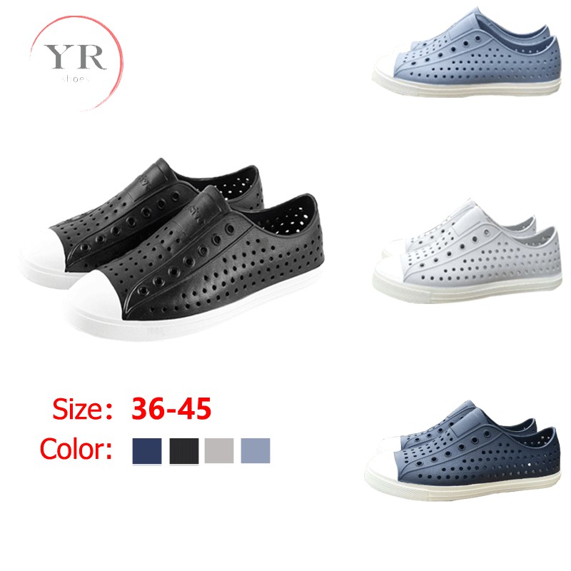 Wnc Native Giày sandal đi biển thể thao chống trượt cho nam và nữ native shoes kích cỡ 36-45