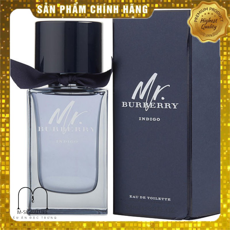 [Chính Hãng] Nước Hoa NAM mini 𝘽𝙪𝙧𝙗𝙚𝙧𝙧𝙮 - Mr Burberry Indigo M-Signature 10ml 20ml 30ml