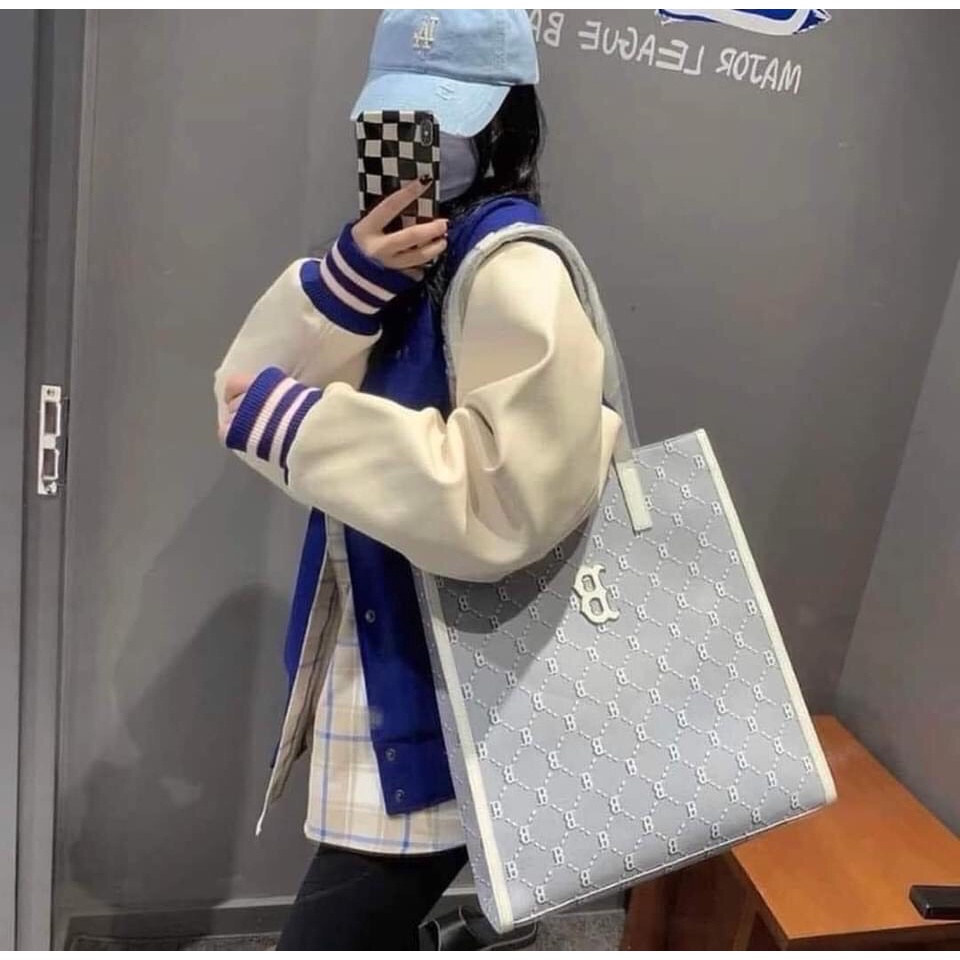 TÚI XÁCH TOTE MLB NY MONOGRAM TOTE BAG MẪU MỚI 2022