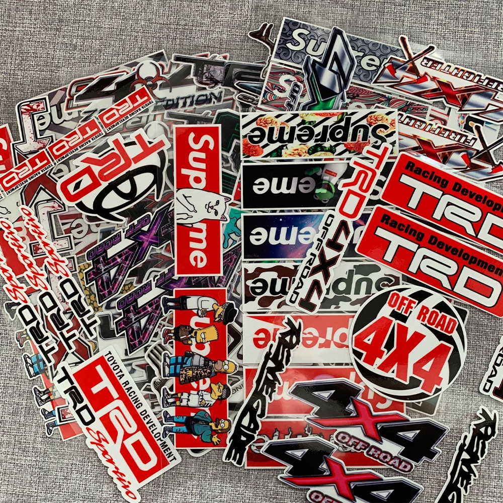 Miếng dán phản quang thời trang trang trí xe hơi