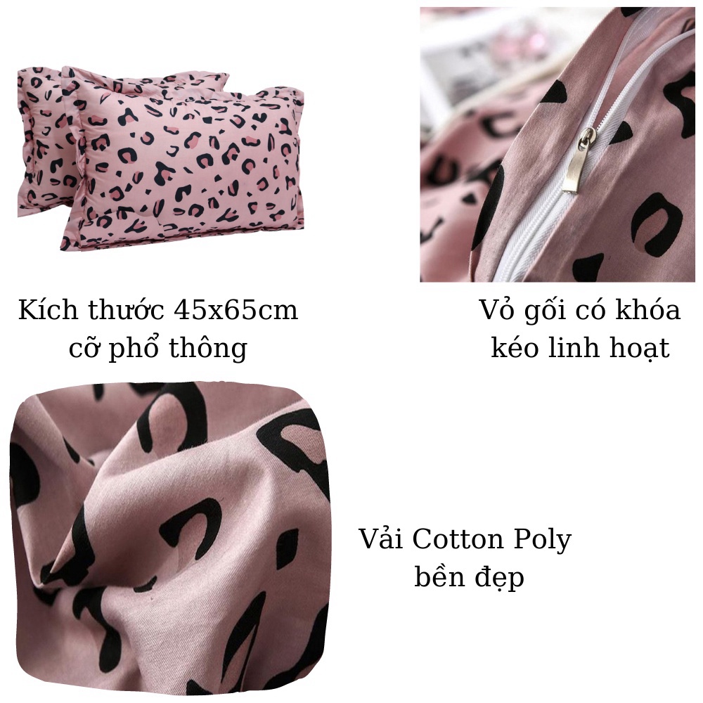 Vỏ gối nằm BBR mẫu đẹp 2021 Poly cotton