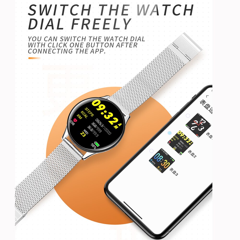 Sn58 Bluetooth Smart Watch Waterproof Ip68 Men Clock Gps Tracker Heart Rate Monitor Sports Smartwatch Ios Android