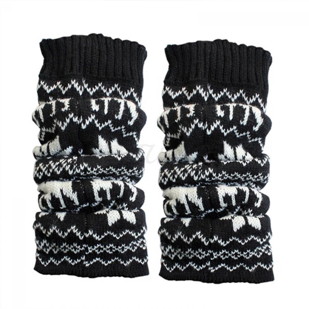 Quần Legging Họa Tiết Hươu Xinh Xắn Theo Phong Cách Mùa Đông