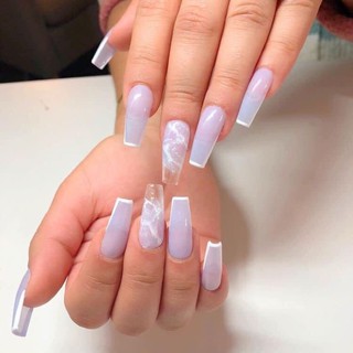 [ NAIL BOX ] MẪU VÂN ĐÁ MIX FEN ĐẦU MÓNG LISA