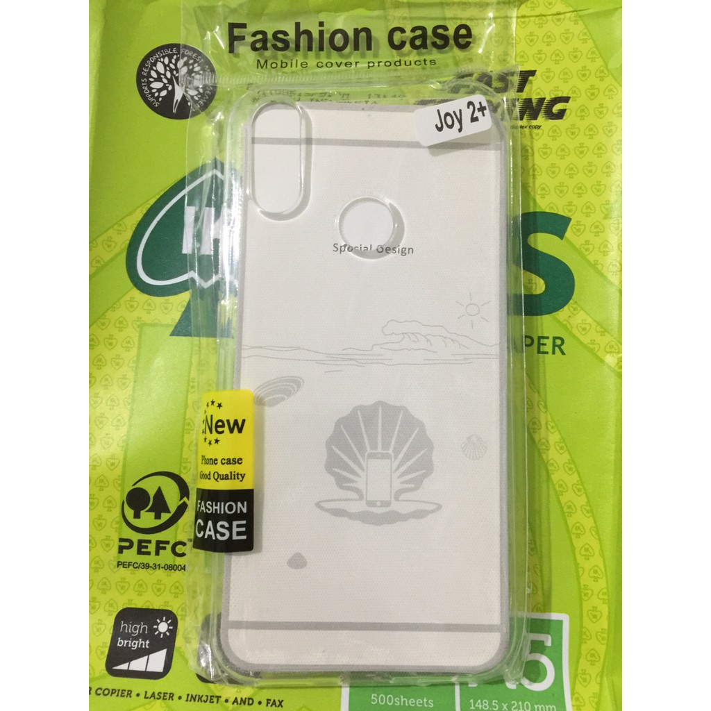 ốp lưng silicon trong suốt Vsmart Joy 2 +(Plus)