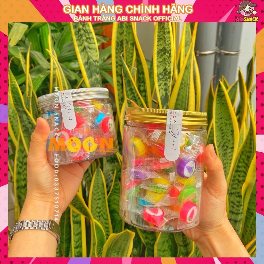 [KẸO TẾT] Kẹo cứng hương trái cây/ Kẹo cứng kim cương siêu ngon hủ sweet candy hủ 200g/300g