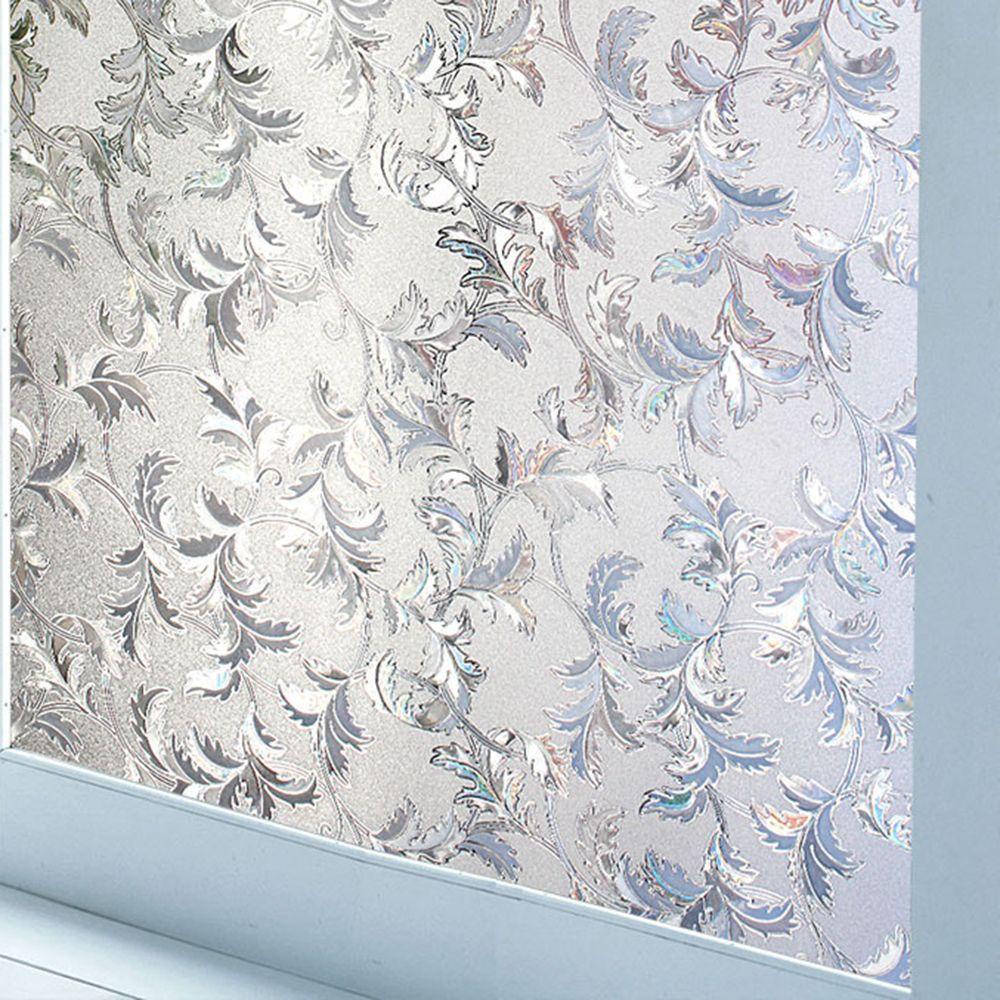 LAKAMIER Phim Dán Cửa Sổ Kính Hình Dreamcatcher 3D Bằng Giấy Nhám Dùng Trang Trí