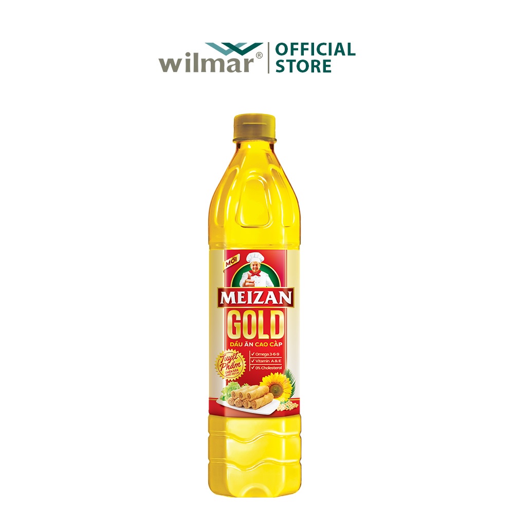 [Hỏa Tốc HCM] Thùng 12 chai Dầu ăn Meizan Gold 1L date mới nhất