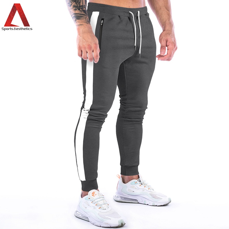 Quần Thể Thao Plus Size Chất Liệu Cotton Thoáng Khí Thoải Mái Cho Nam