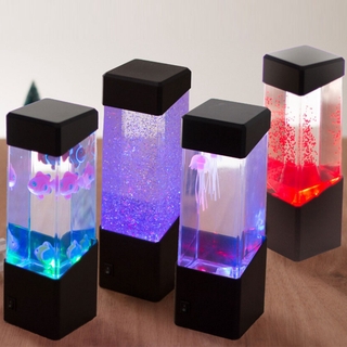 Đèn ngủ LED con sứa trang trí nhiều màu sắc